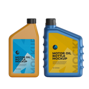 Engine Oil Bottles